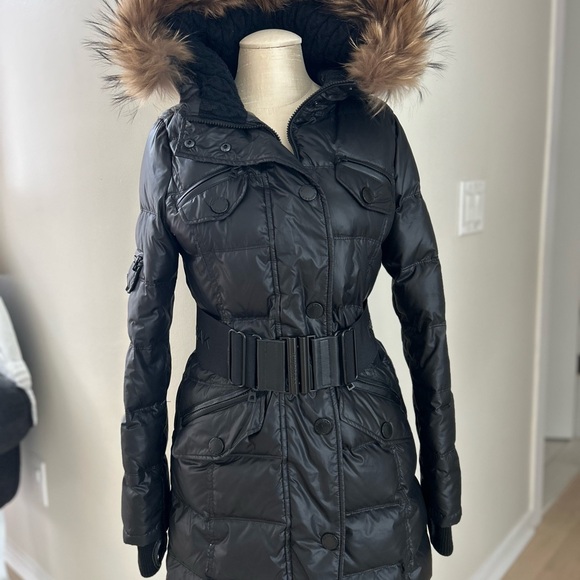 RUDSAK Jackets & Blazers - RUDSAK woman’s Black Puffer Coat with Fur Hood